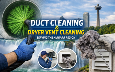 Why Duct Cleaning and Dryer Vent Cleaning Are Important for Niagara Homes